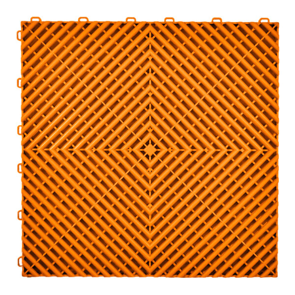 Garasjeflis  40*40 - Orange (pris pr kvm)
